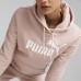 Puma Ess Logo Hoodie Rose